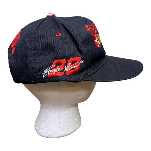 VTG Texaco Havoline Racing Hat Mens Black Snapback USA 90s NASCAR 20 Ernie Irvan - Picture 5 of 9
